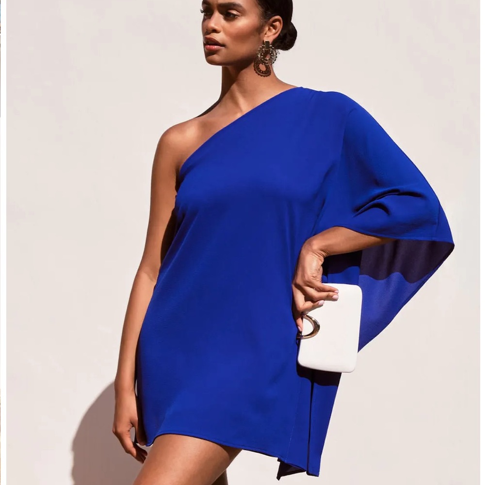 Vici PINK One Shoulder Statement Dress